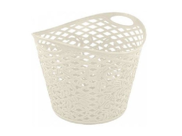 Корзина универсальная Sakura круглая 3,1л, 210х200х163 мм (светло-бежевый)